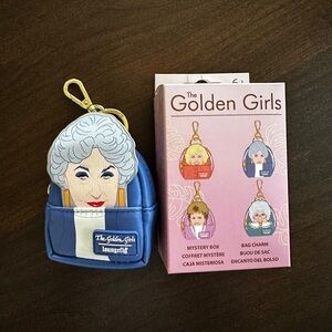 New! Golden Girl’s (Dorothy) Loungefly Mini Backpack Keychain
